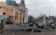 Центр Малина после ракетного удара РФ. 7 марта 2022 года
