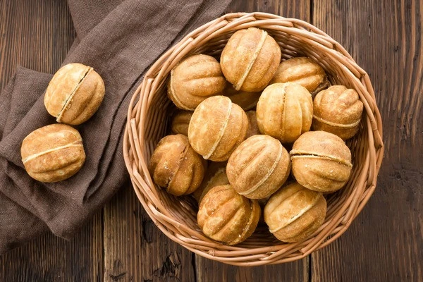 Тесто на орешки — 7 рецептов, как сделать тесто для печенья орешки
