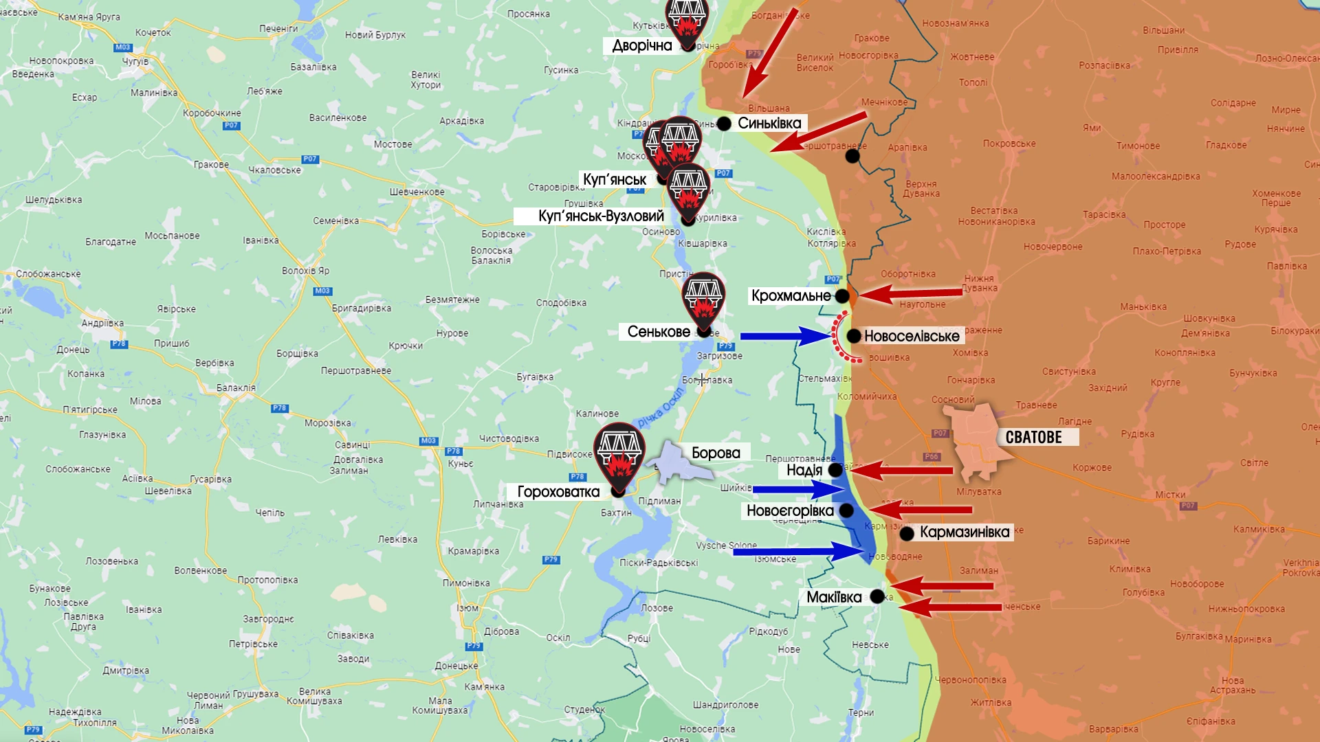 Карта_бойових_дій_Куп'янськ