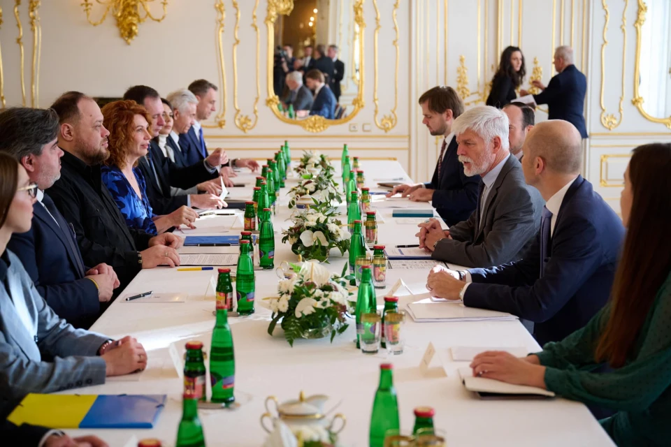 Стефанчук зустрівся з президентом Чехії