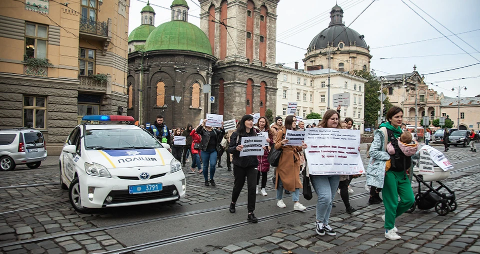 мітинг за право на демобілізацію