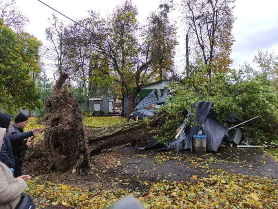 наслідки негоди в Києві, 28.10.23