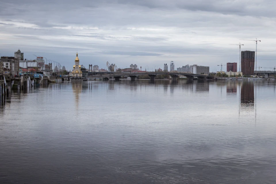 Річка Дніпро, Київ