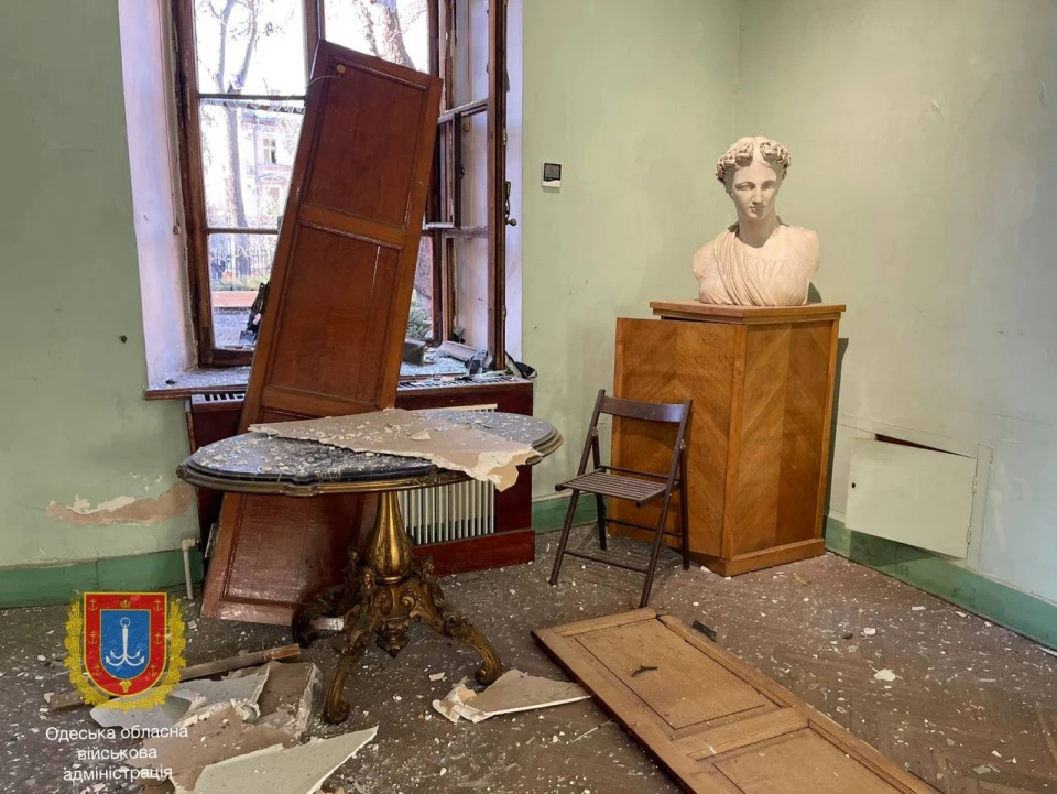 Одеський художній музей, постраждалий внаслідок атаки РФ
