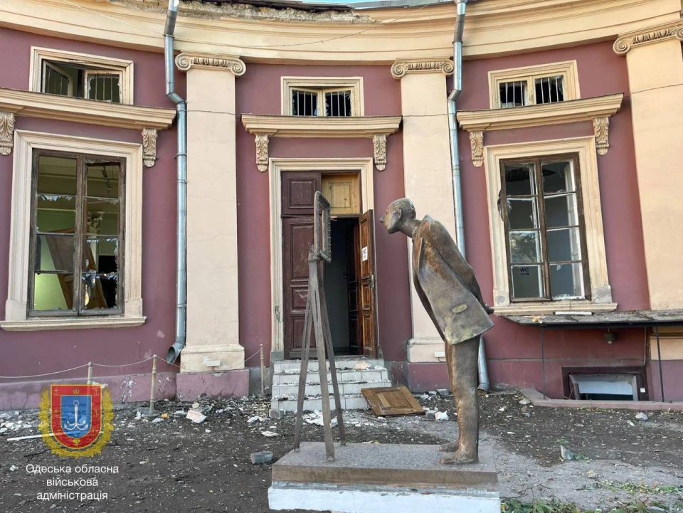 Одеський художній музей, постраждалий внаслідок атаки РФ