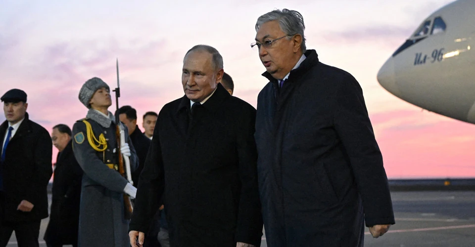 Путін та Касим-Жомарт Токаєв