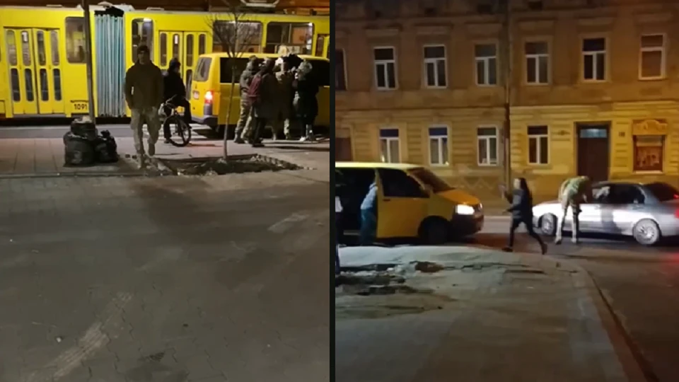 ТЦК силоміць пакує чоловіка у Львові