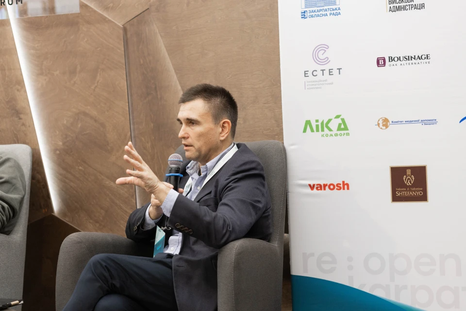 Павло Клімкін на Re: Open Zakarpattia 2023