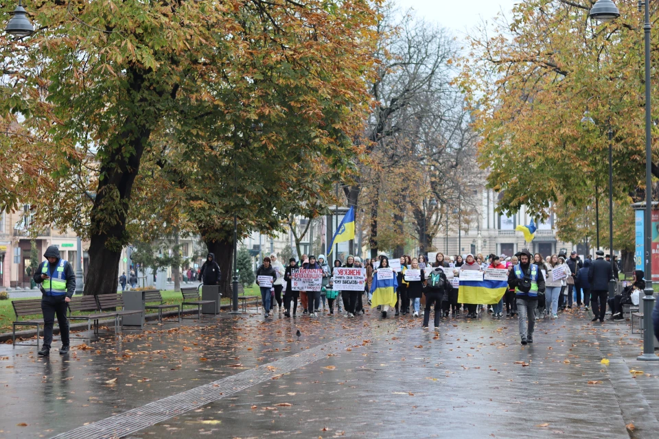 протест щодо ротації у Львові