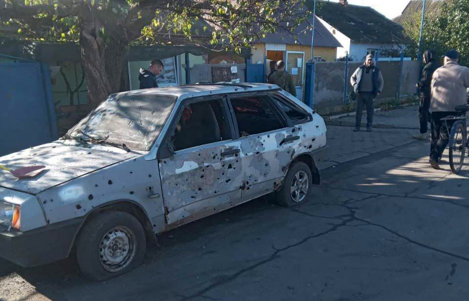обстріл Бериславу