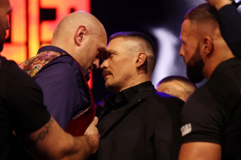 Олександр Усик і Тайсон Ф'юрі