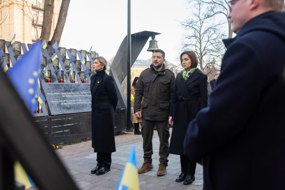 Президентка Молдови Майя Санду в Україні