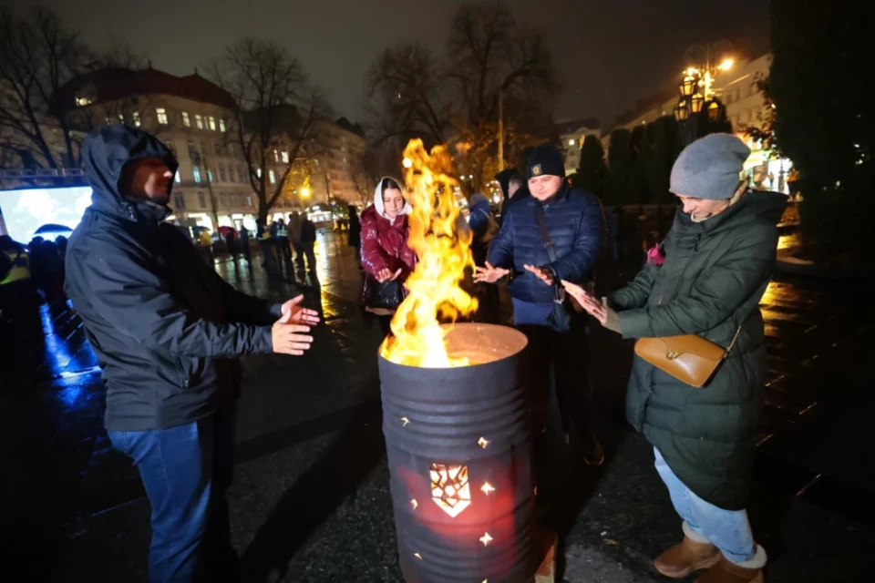 акція до річниці Революції Гідності у Львові