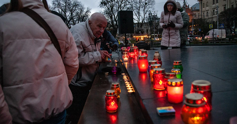 вшанування пам'яті жертв Голодомору у Львові