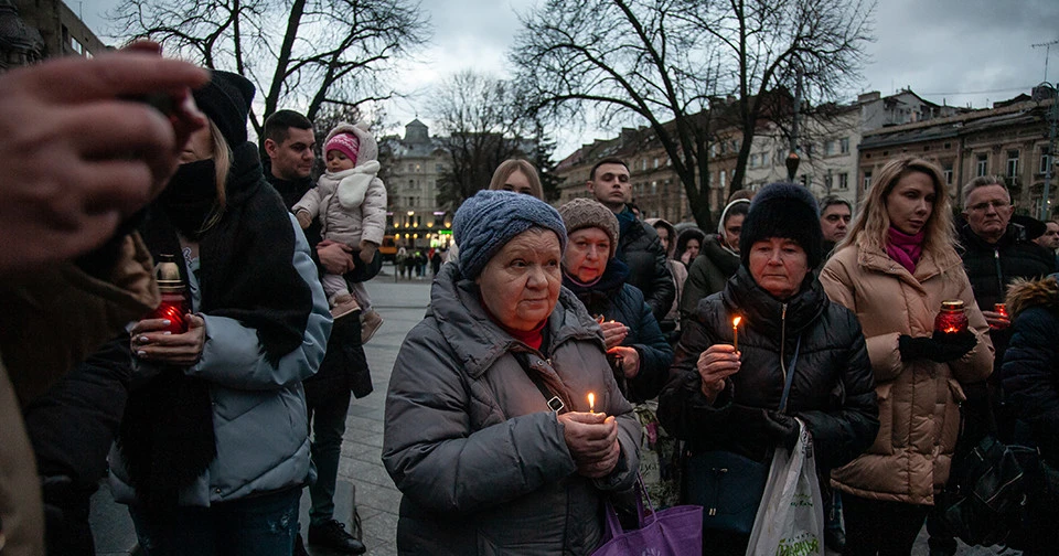 вшанування пам'яті жертв Голодомору у Львові