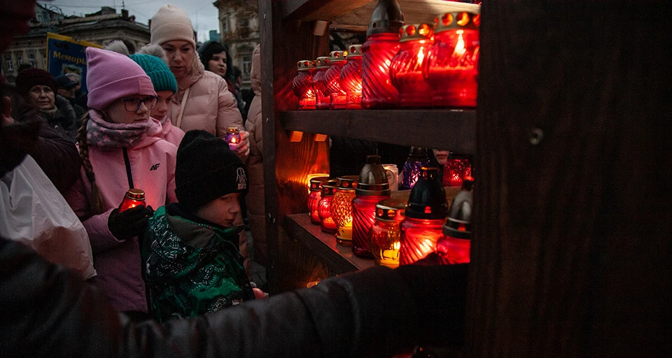 вшанування пам'яті жертв Голодомору у Львові