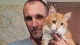 Олександр Меньшов з котом Фоксом