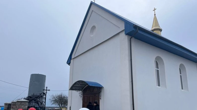 відновлений храм на Тернопільщині