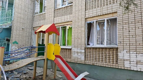 Росіяни обстріляли дитсадок у Херсоні