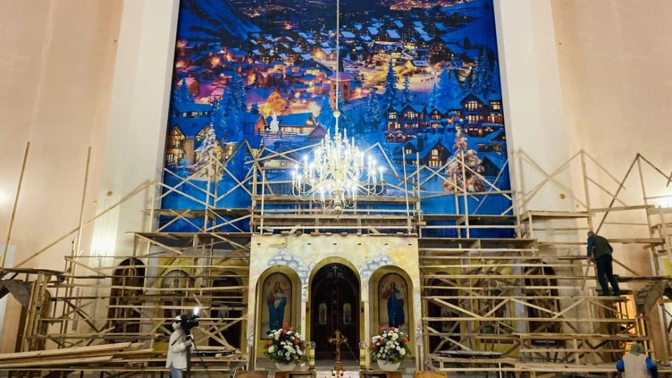 встановлення шопки у Тернополі