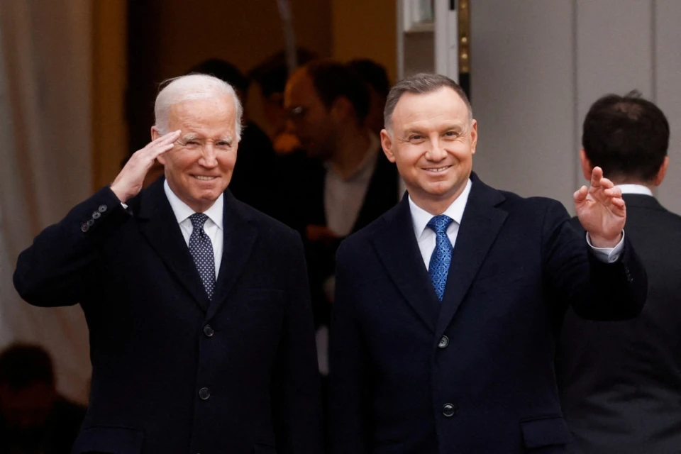 Джо Байден, Анджей Дуда