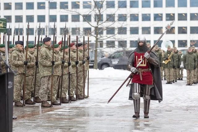 Церемонія передачі повноважень головного сержанта війська Литви