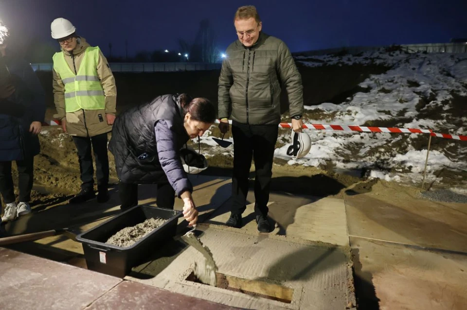 У Львові заклали капсулу під будівництво соціального житла для поранених українців