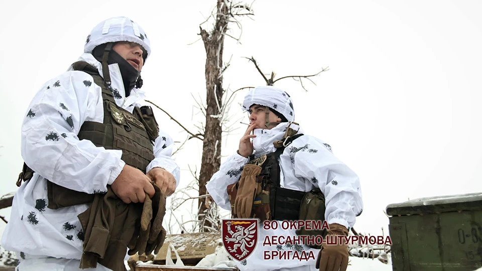 Мінометники на передовій, 80 ОДШБр