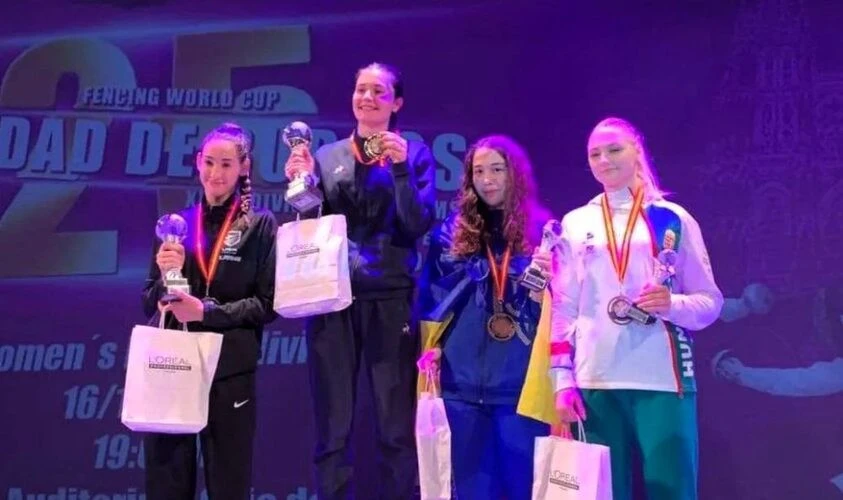 Аліна Дмитрук стала бронзовою призеркою Кубка світу
