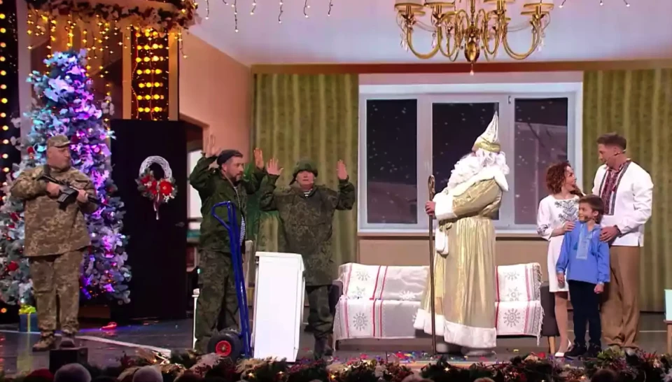 На фото: номер "Дизель шоу"