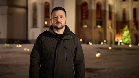 Володимир Зеленський на Різдво-2023