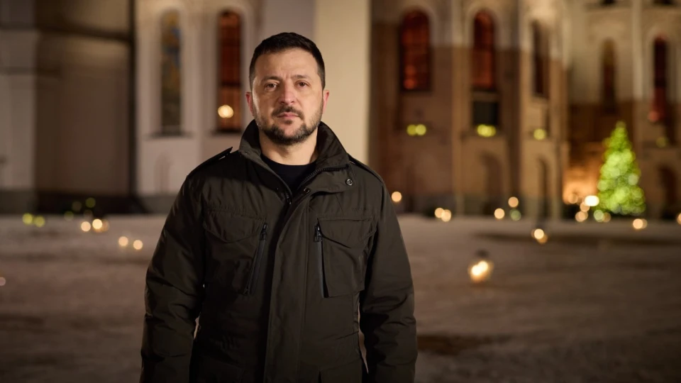 Володимир Зеленський на Різдво-2023