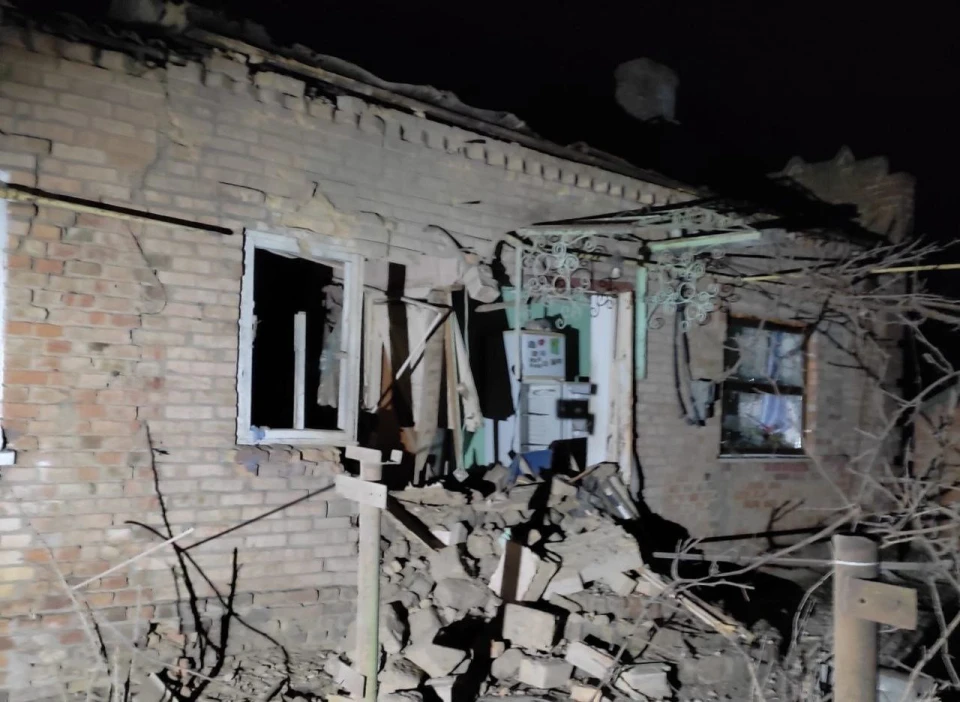 Наслідки атаки на Дніпропетровщину у ніч на 1 січня 2024 року