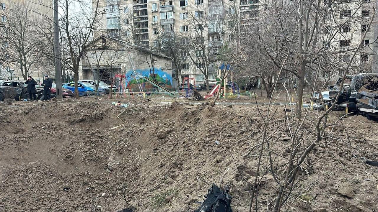наслідки російської атаки "шахедами", Київщина