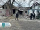 на фото наслідки обстрілу Донеччини