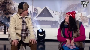 На фото: Номер "Кварталу 95" про дівчину зі Скадовська