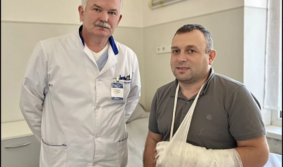 врятована рука пацієнта на Закарпатті