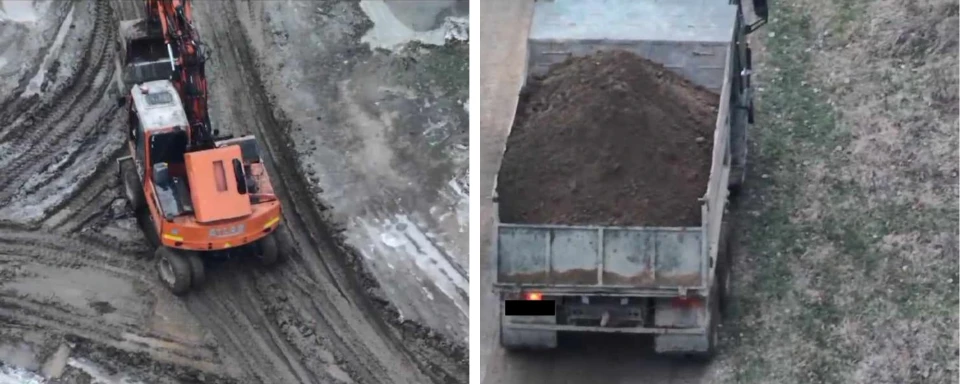 На Закарпатті за допомогою БПЛА виявили видобуток копалин біля кордону