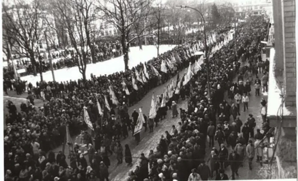 Живий ланцюг єдності, 1990 рік
