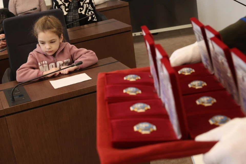 У Львові родинам полеглих воїнів вручили "Почесний знак Святого Юрія"