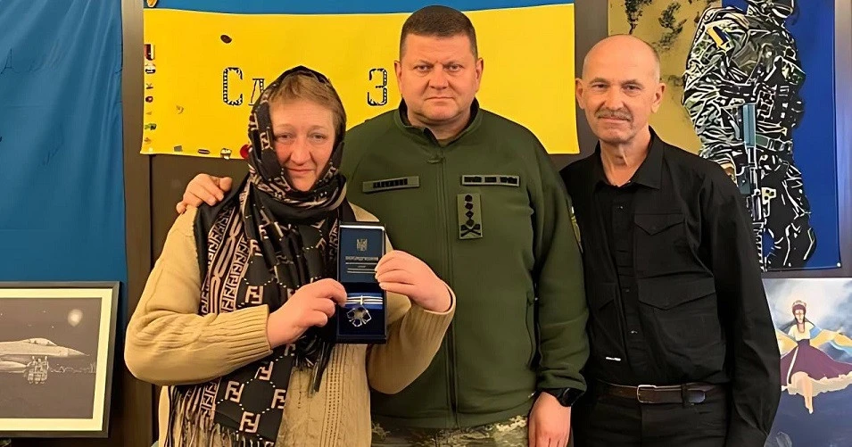 посмертна відзнака Максима Кривцова