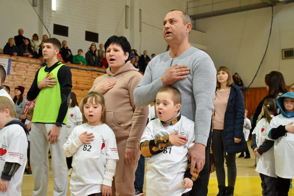 У Луцьку діти із синдромом Дауна танцюючи встановили рекорд України