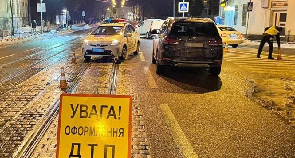 смертельна ДТП на вулиці Богдана Хмельницького у Львові