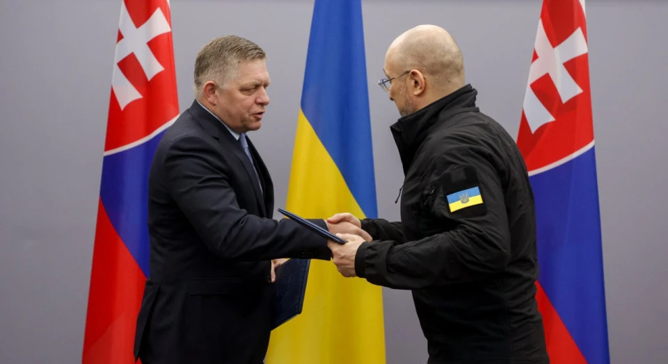 Денис Шмигаль і Роберт Фіцо