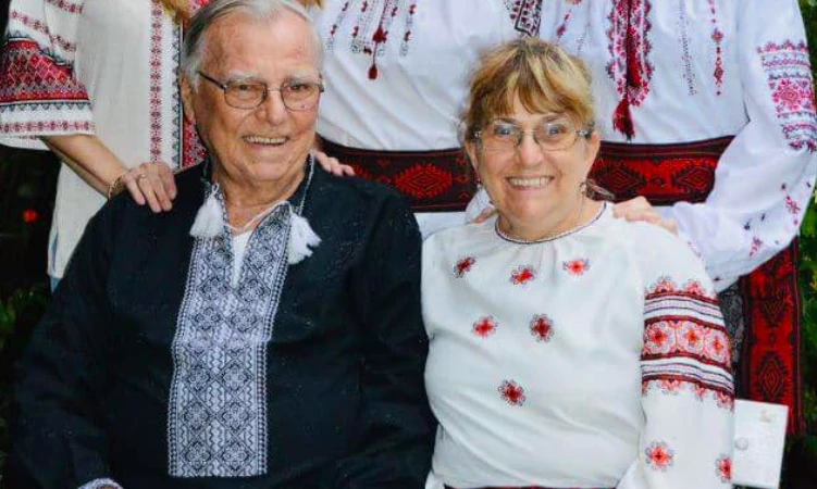 Петро Андрусяк з дружиною
