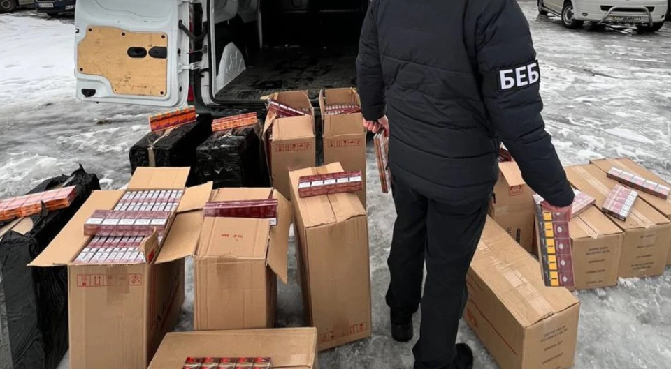 Волинь, контрафактні цигарки вартістю понад 2,2 млн грн