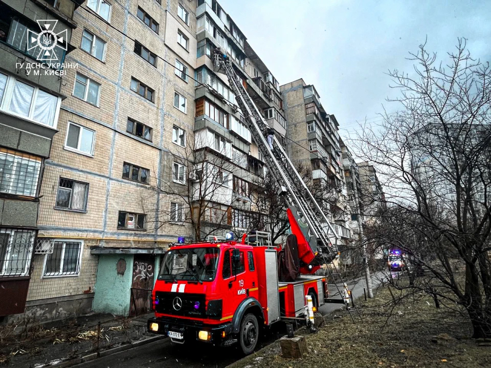 Пожежа у Києві