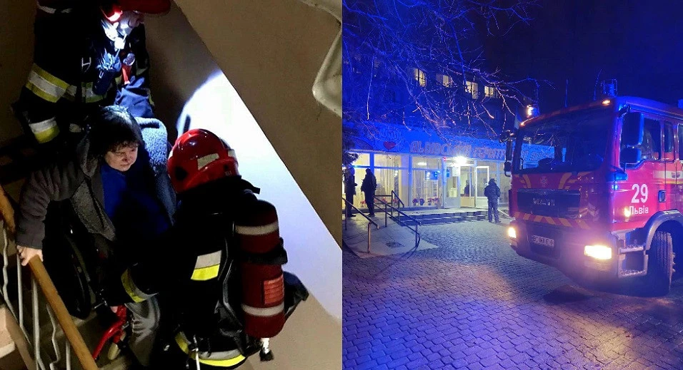 У Львові горів геріатричний пансіонат