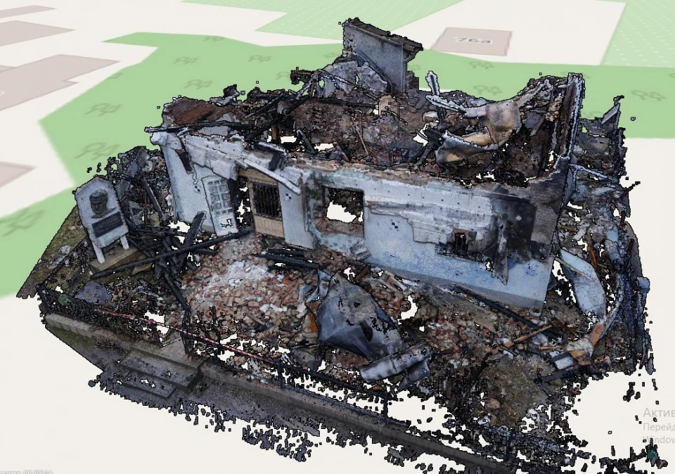 У Львові створили 3D-модель зруйнованого музею Шухевича