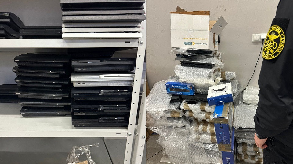 Українець намагався ввезти з Польщі контрабанду Sony PlayStation